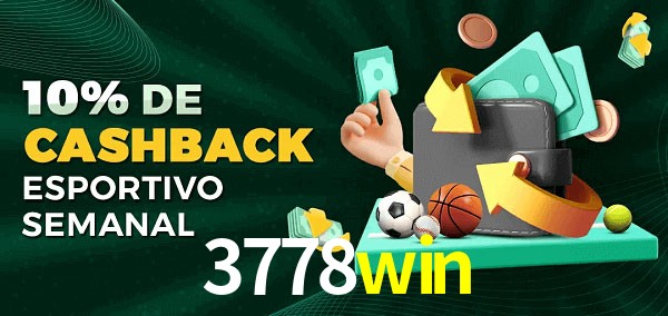 10% de bônus de cashback na 3778win